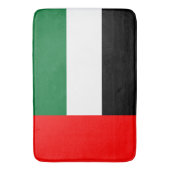 Große Badematte mit Flagge der Vereinigten Arabisc (Vorderseite Vertikal)