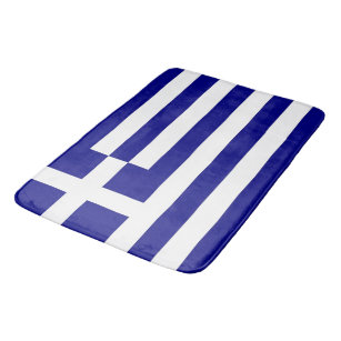 Griechische Flagge Badezimmerzubehör
