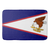 Große Badematte mit Flagge von Amerikanisch-Samoa, (Vorderseite)