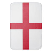 Große Badematte mit Flagge von England (Vorderseite Vertikal)