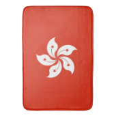 Große Badematte mit Flagge von Hongkong (Vorderseite Vertikal)