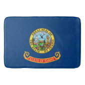 Große Badematte mit Flagge von Idaho, USA (Vorderseite)