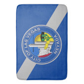 Große Badematte mit Flagge von Las Vegas (Vorderseite Vertikal)