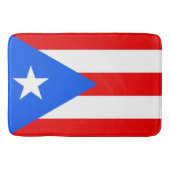 Große Badematte mit Flagge von Puerto Rico, USA (Vorderseite)