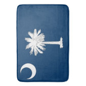 Große Badematte mit Flagge von South Carolina, USA (Vorderseite Vertikal)