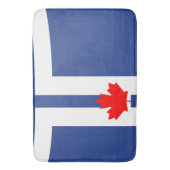 Große Badematte mit Flagge von Toronto, Kanada (Vorderseite Vertikal)