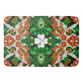 Große Badematte mit irischen Farben (Vorderseite)