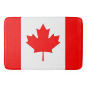 Große Badematte mit kanadischer Flagge (Vorderseite)