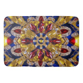 Große Badematte mit kolumbianischen Farben (Vorderseite)