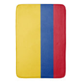 Große Badematte mit kolumbianischer Flagge (Vorderseite Vertikal)