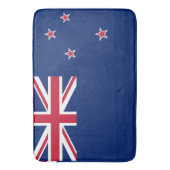 Große Badematte mit neuseeländischer Flagge (Vorderseite Vertikal)