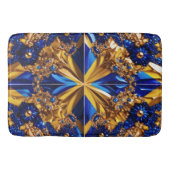 Große Badematte mit schwedischen Farben (Vorderseite)