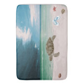 Große Badmatte "des Ozeans" Badematte (Vorderseite Vertikal)