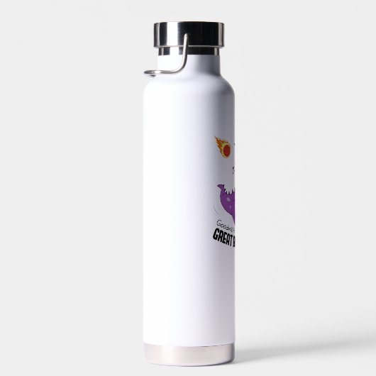 Große Balls von Feuerdinosaurier Meteor Trinkflasche (Rechts)