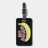Große Banane Gepäckanhänger (Vorderseite vertikal)