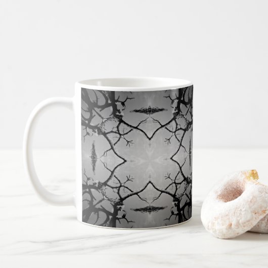 Große Bärenzweige Kaffeetasse (Mit Donut)
