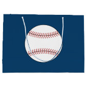Große Baseball-Geschenktasche Geschenktüte (Rückseite)