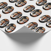 Größe Basketballspieler Nummer 00, Geschenkpapier (Ecke)