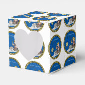 Große Bassangeln auf Eis Geschenkschachtel (Vorderseite)