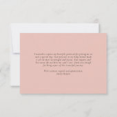 Grosse Bauern Markt Girl Baby Dusche Dankeskarte (Rückseite)