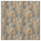 Große Bäume, die Blätter des Herbstes und Blauwild Stoff (Muster)