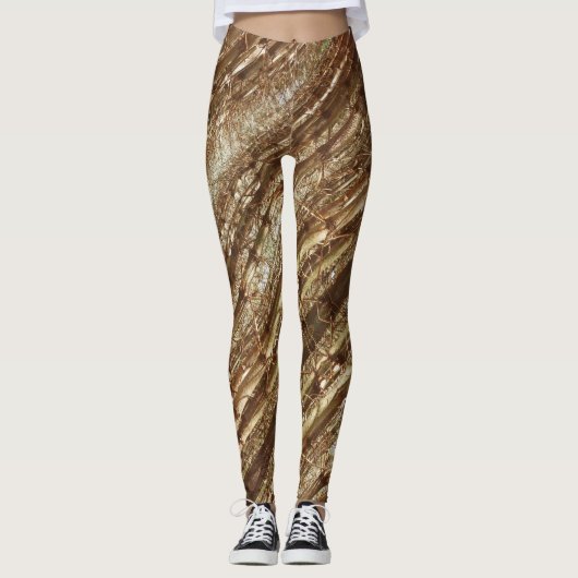 Große Bäume Leggings (Vorderseite)