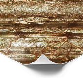 Große Bäume Poster (Ecke)