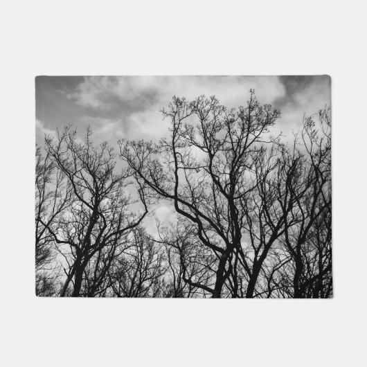 Große Baumwelle Fußmatte (Vorderseite)