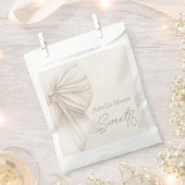 Große Beige Bow Boho Sweet 16 Geschenktütchen (Ausgeschnitten)