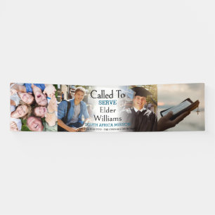 Große benutzerdefinierte 4-Foto-Collage Missionars Banner