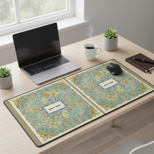 Große benutzerdefinierte Boho-Mandala-Schreibtisch Schreibtischunterlage