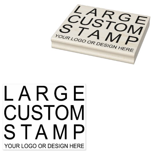 Große, benutzerdefinierte Briefmarke, eigene Beruf Gummistempel (Stempel)