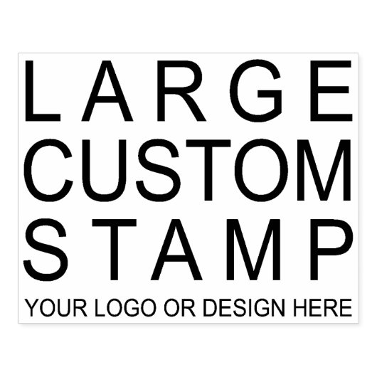 Große, benutzerdefinierte Briefmarke, eigene Beruf Gummistempel (Prägung)