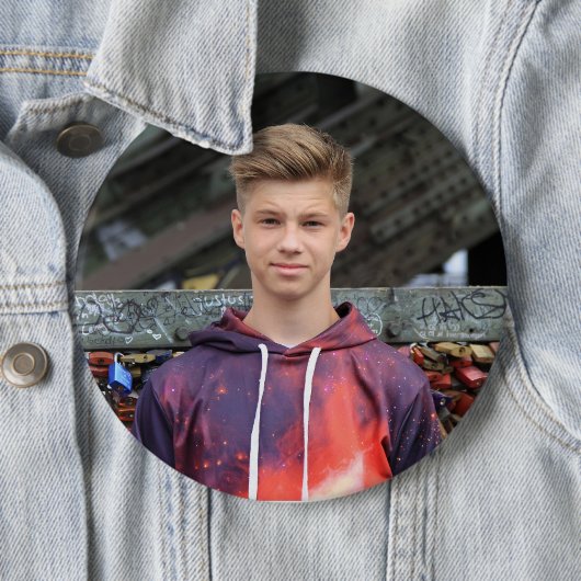 Große benutzerdefinierte Fototaste Button (Beispiel)