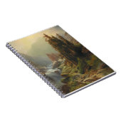 Große Berglandschaft - Albert Zimmermann Notizblock (Rechte Seite)