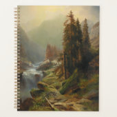 Große Berglandschaft - Albert Zimmermann Planer (Vorderseite)