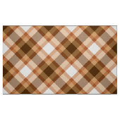 Große Bias Kariert, Braun, Beige, Kupfer und Tan Stoff (Fat Quarter (45,7 x 55,9 cm))