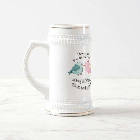 große bierglas (Links)