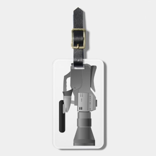 Große Bildkamera Gepäckanhänger (Vorderseite vertikal)