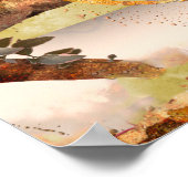 GROSSE BLAUE HERON RUQUILITÄT POSTER (Ecke)