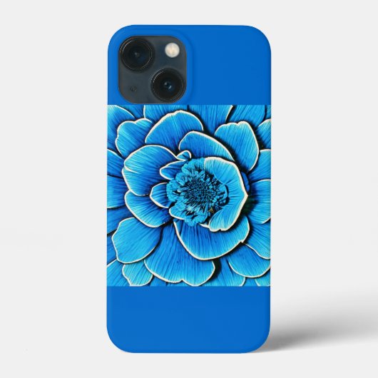 Große Blaue Kamelie Blossom Case-Mate iPhone Hülle (Rückseite)