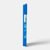 Große Blaue Kamelie Blossom Case-Mate iPhone Hülle (Rückseite / Rechts)