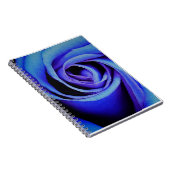 Große blaue Rose Notizblock (Rechte Seite)