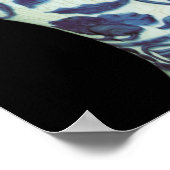 Große blaue und weiße Vase, Jaijing-Periode Poster (Ecke)