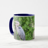 Große Blaureiher Tasse (Vorderseite Links)