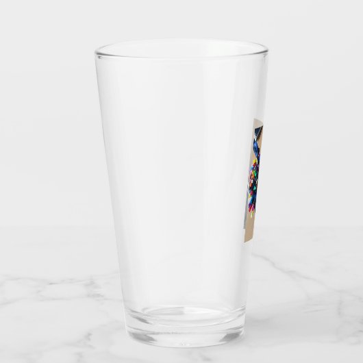 große Bleistifttasse Glas (Rechts)