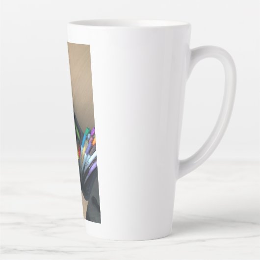 große Bleistifttasse Milchtasse (Rechts)