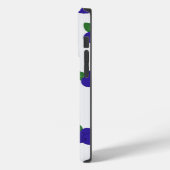 Große Blueberries iPhone Case (Rückseite / Links)