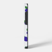 Große Blueberries iPhone Case Hülle (Linke Seite)