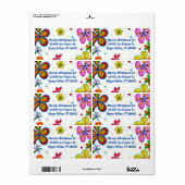 Große Blume Art Custom Text (Vorne)